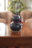 Meadowbrooke Gourds - Brooks the Bear Small Lit Handcrafted Gourd