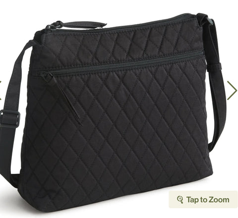 Vera Bradley Original Zip Hipster in Moonless Night