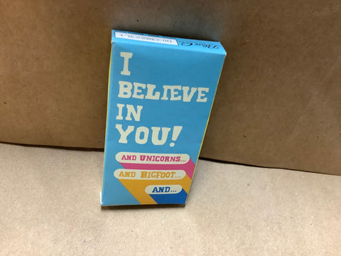 I Believe IN You Blue Q