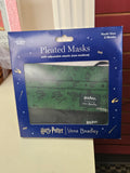 Harry Potter Youth Pleated Mask Slytherin 2 Pack
