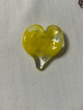 Terrapin Glass Gardens - Glass Hearts Hand sculpted made in USA: ASSORTED