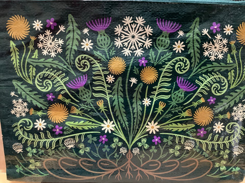 Wild Bloom Jumbo Pouch
