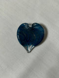 Terrapin Glass Gardens - Glass Hearts Hand sculpted made in USA: ASSORTED