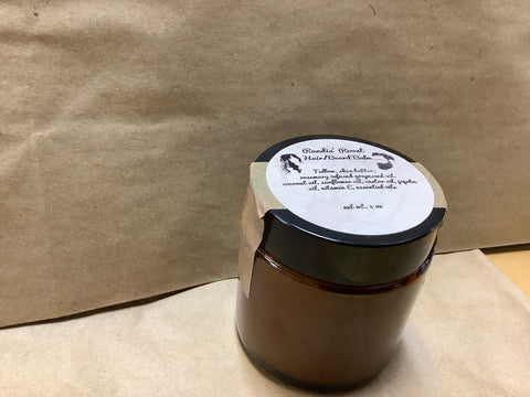 Tallow Hair/Beard Balm by. Local artist Lisa R.