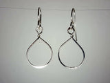 Ken’s handcrafted jewelry - Sterling Silver Earrings Small Fat Twist