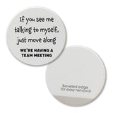 Tipsy Coasters & Gifts - Car Coaster If You See Me Talking To Myself