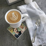 Tipsy Coasters & Gifts - Coaster Never Go To Bed Angry: Ceramic