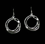 Chanour - Handmade Pewter Earrings - KU90