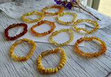 Amber Auksas - Raw Butter Baltic Amber Bracelet w/ Tag & Cert ♥️ GIA