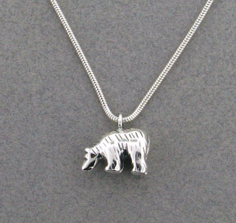 Black Bear Necklace by Mary Kay Donnelly