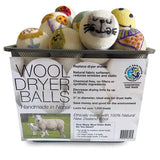 Ethical Global - Mushrooms: Eco Wool Dryer Balls Fair Trade: Colorful Mushroom