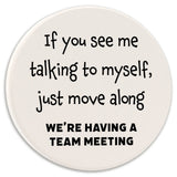 Tipsy Coasters & Gifts - Car Coaster If You See Me Talking To Myself