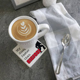 Tipsy Coasters & Gifts - Coaster My Drinks Disappear Faster: Ceramic