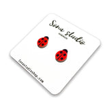 Sona Studio - Ladybug Earrings