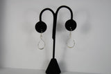 Ken’s handcrafted jewelry - Sterling Silver Earrings Small Fat Twist