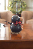 Meadowbrooke Gourds - Brooks the Bear Small Lit Handcrafted Gourd
