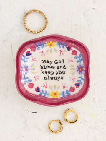 Trinket Dish…May God Bless….