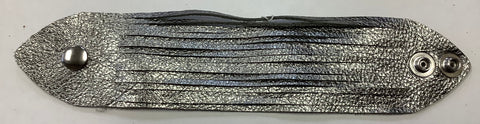 #755 Bandana Girl Leather Cuff