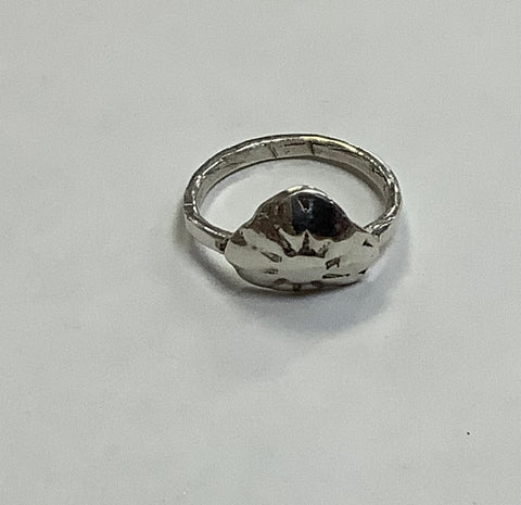 #874 bandana girl ring