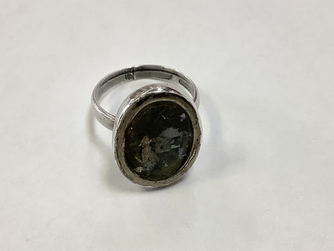 #253 bandana girl ring