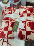 Vera Bradley Graphic Heart Throw
