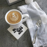Tipsy Coasters & Gifts - My brain has to many tabs open coaster: Ceramic