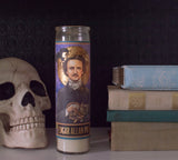 Unemployed Philosophers Guild - Edgar Allan Poe Secular Saint Candle