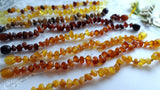 Amber Auksas - Raw Cognac Baltic Amber Bracelet w/ Tag Certificate ♥️ GIA