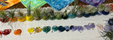 Terrapin Glass Gardens - Glass Hearts Hand sculpted made in USA: ASSORTED