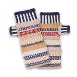 Solmate Socks - Fingerless Mittens: Raspberry