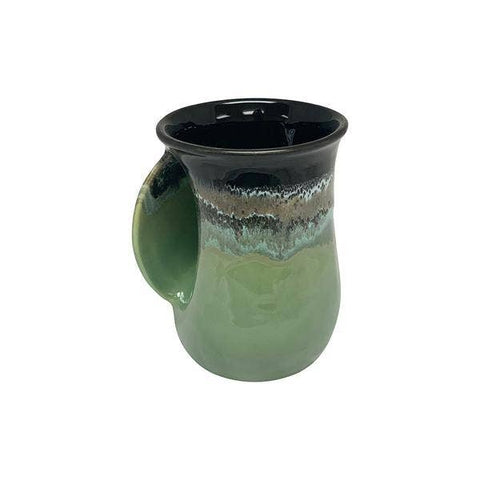 Clay in Motion - The Original Handwarmer Mug: Midnight Priaire / Left Hand