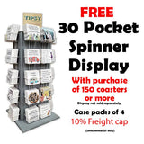 Tipsy Coasters & Gifts - Coaster My joints go out more than I do!: Ceramic