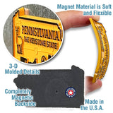 Pennsylvania - PA Small State Magnet, Collectible Made USA