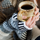 Solmate Socks - Fingerless Mittens: Raspberry