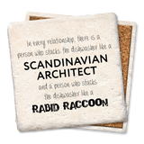 Tipsy Coasters & Gifts - Coaster In Every Relationship Person Who Stacks: Ceramic