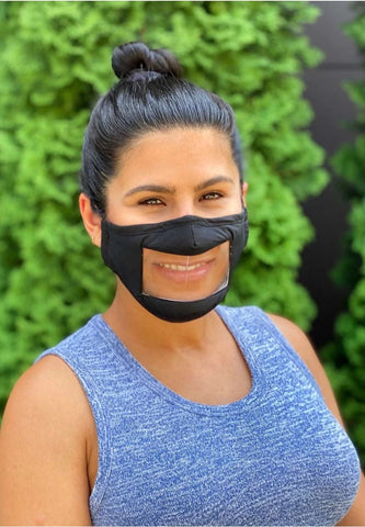 Smile (clear panel) mask