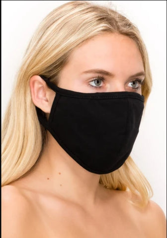 Jostar LARGE SIZE COTTON 3 LAYERED REVERSIBLE WASHABLE FACE MASK