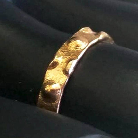 Costello International - Ocean Motif Gold Band Adjustable Toe Rings
