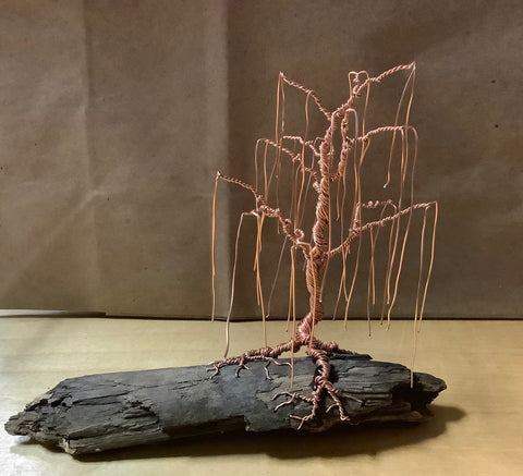 #11 Small Copper Tree by Carrie