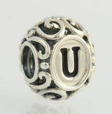 Initially Speaking U black enamel