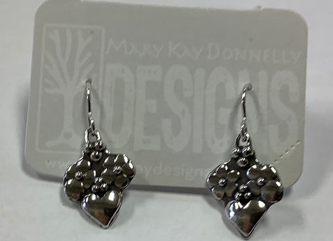 MKD Hearts and Flower Earrings MKD