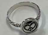 MKD Heart Peace Rings
