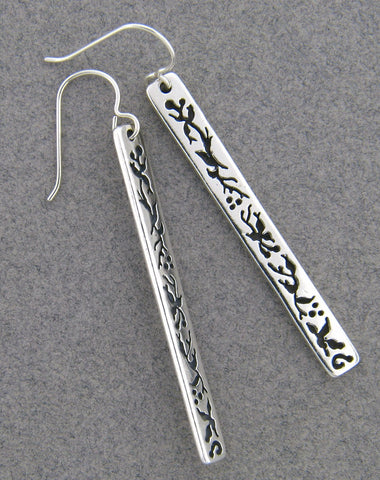 MKD Flower stick earrings