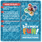 Novelty Brands - So Much Fun! Mini Memory Game Keychain