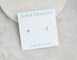 Sosie Designs - ST120 Sterling Silver Moon & Stars Studs