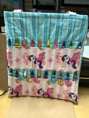 Crayon Bag made by Local Artist Carol