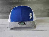 Bigfoot, Sasquatch on Richardson 112 Trucker Hat: Caramel/Black