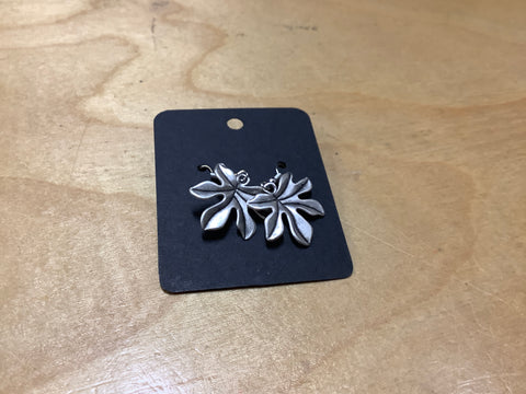 6 Pointed Leaf Earrings by Jen G.