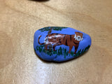 HandPainted Tiger Rock by Cecelia (1 per purchase)