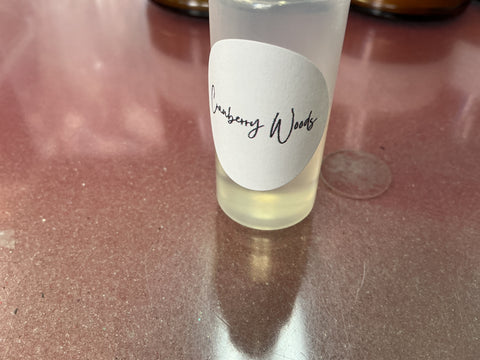 Cranberry Woods Car Diffuser Refill by local artist Wallflower